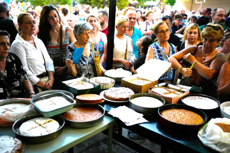 Troubled hearts to lost keys: Greeks bake cakes for a wish-granting saint